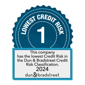 Sahko has the lowest credit risk rating by Dun & Bradstreet